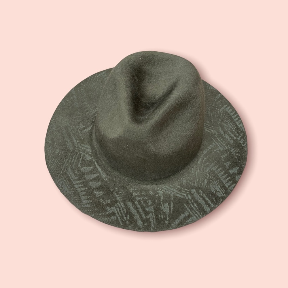 Macchia Di Ruggine wool fedora hat